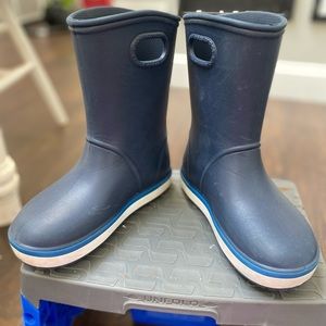 Crocs rain boots